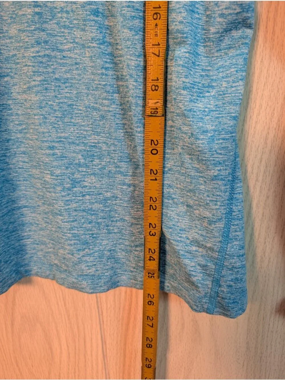 Nike Dri-FIT Quarter Zip Pullover Running Top Athletic Shirt  Size Medium Blue